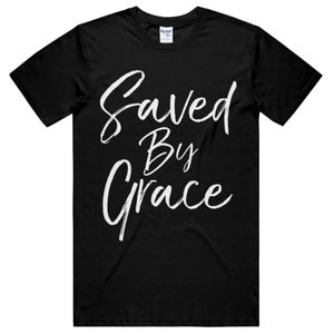Saved by grace tshirt up to 5X